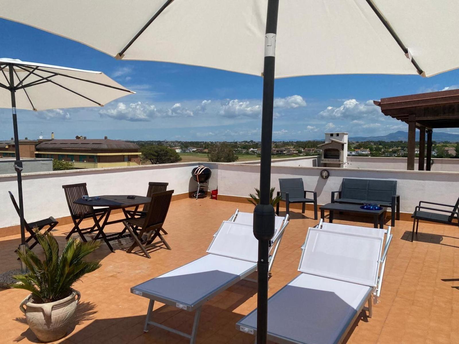 Appartamento Vista Mare A Marina Di Ardea L'Americano Exteriér fotografie